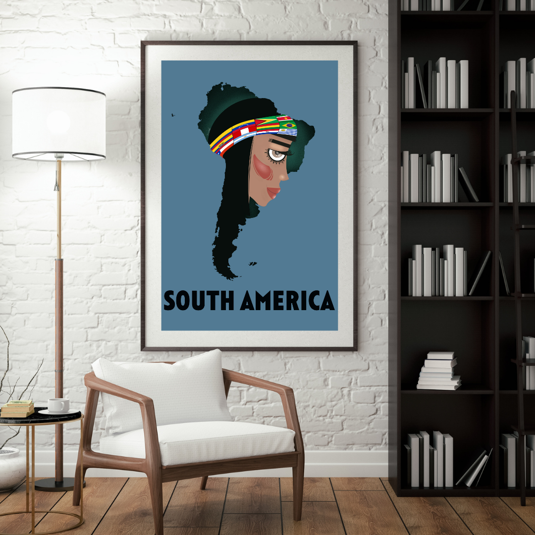 Face Of South America