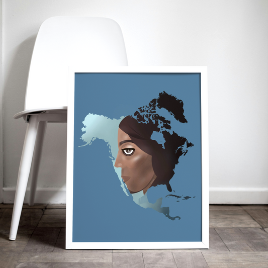 Face of North America