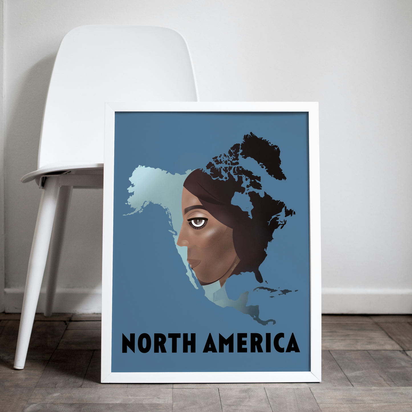Face of North America