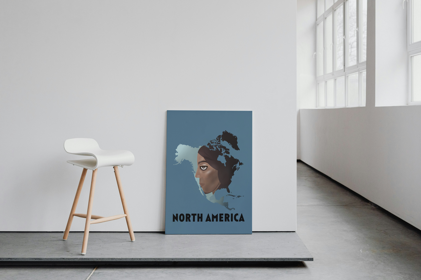 Face of North America