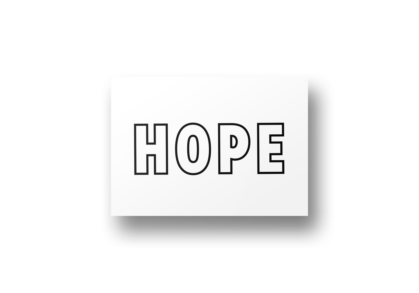 HOPE — (Outline)
