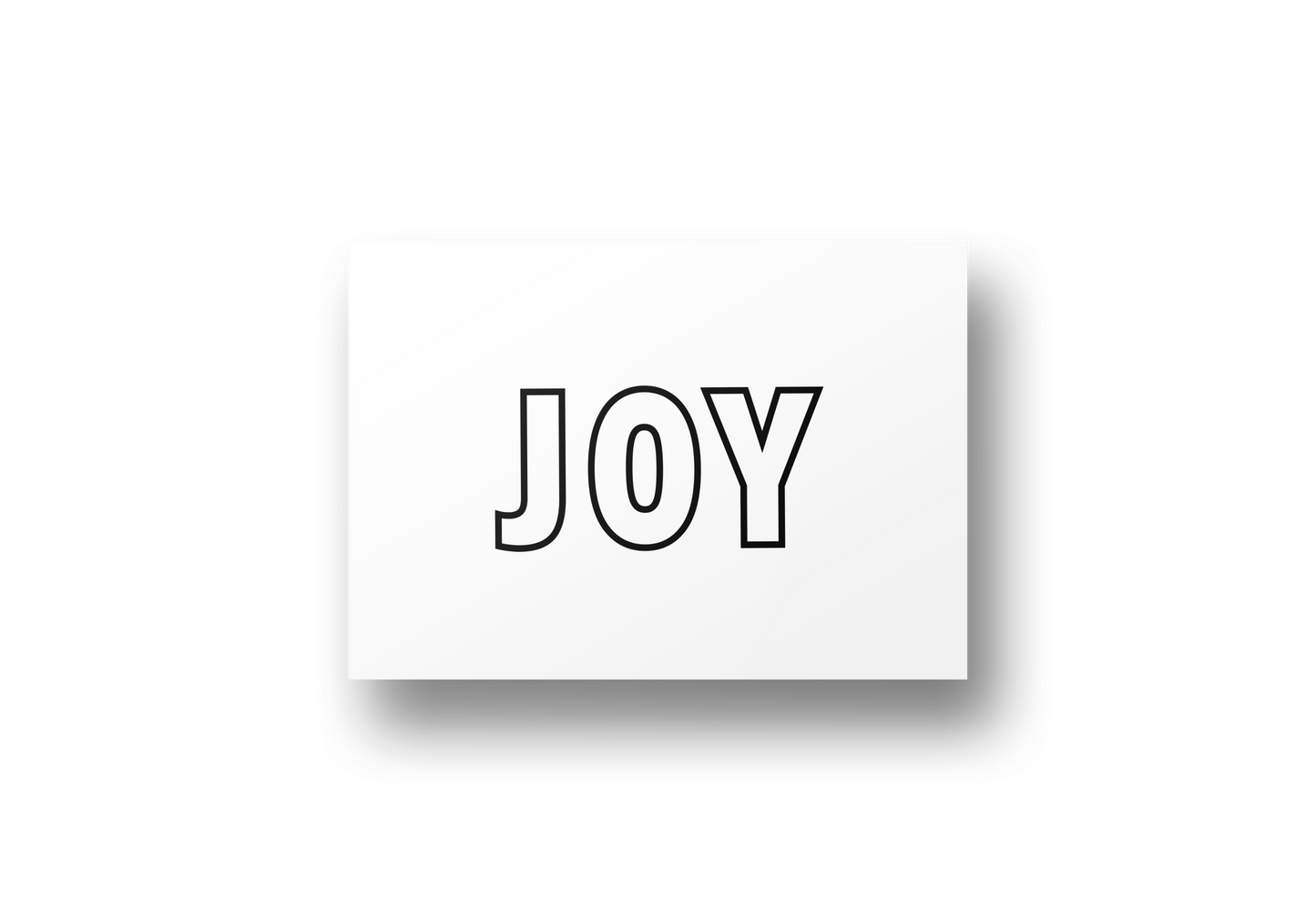 JOY — (Outline)
